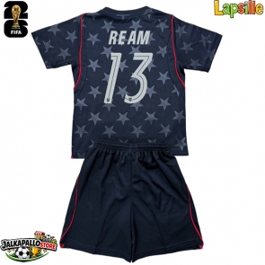 Yhdysvallat Tim Ream #13 Vieraspaita Lapsille MM-kisat 2026 Lyhythihainen (+ shortsit)